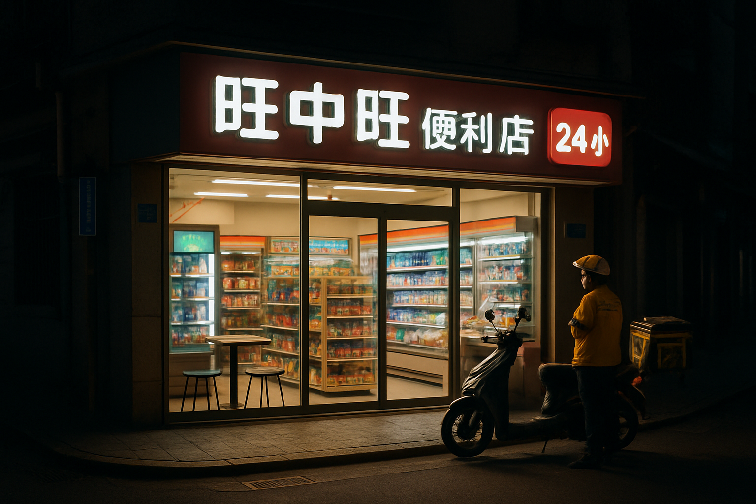 旺中旺社区型便利店外观