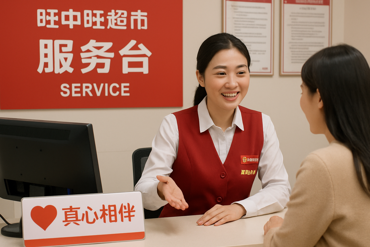 顾客在休息区用餐