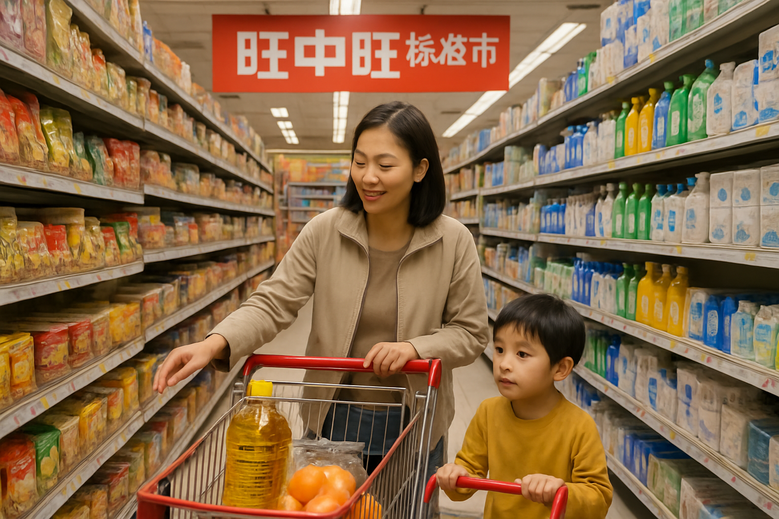 标准型超市门店场景