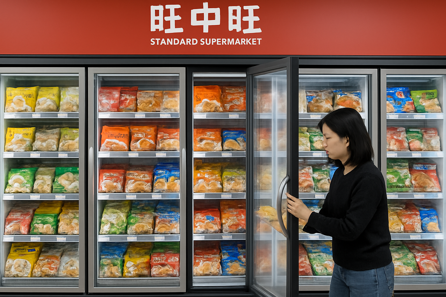 标准型超市展示