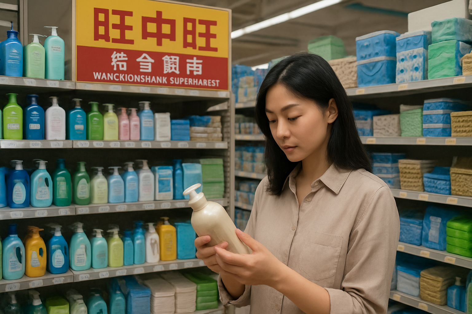 综合型超市门店场景