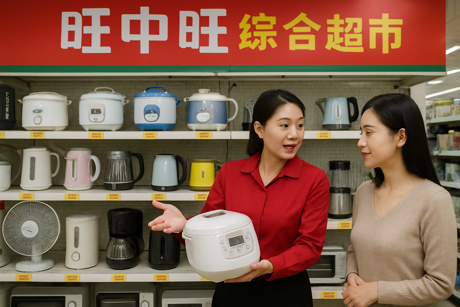 综合型超市展示